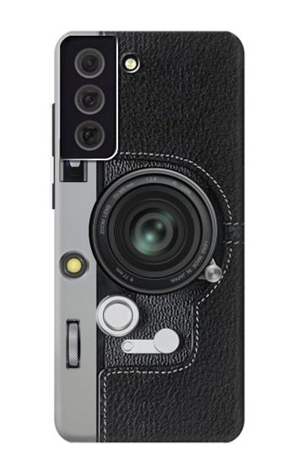 W3922 Camera Lense Shutter Graphic Print Hard Case and Leather Flip Case For Samsung Galaxy S21 FE 5G