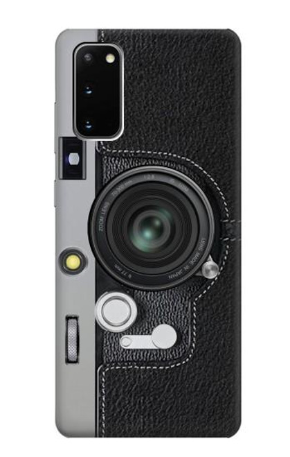 W3922 Camera Lense Shutter Graphic Print Hard Case and Leather Flip Case For Samsung Galaxy S20