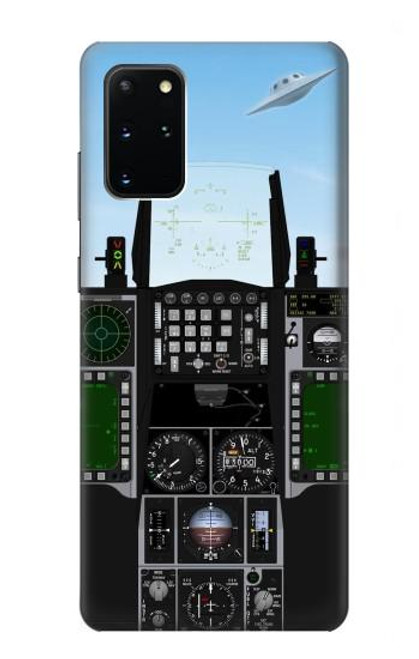 W3933 Fighter Aircraft UFO Hard Case and Leather Flip Case For Samsung Galaxy S20 Plus, Galaxy S20+