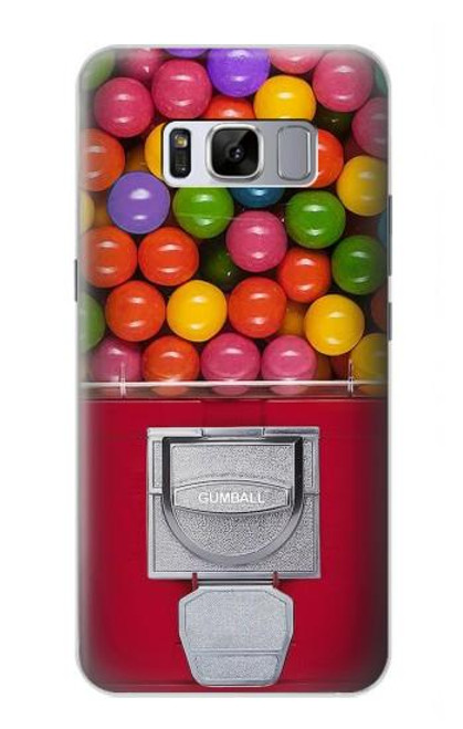 W3938 Gumball Capsule Game Graphic Hard Case and Leather Flip Case For Samsung Galaxy S8 Plus