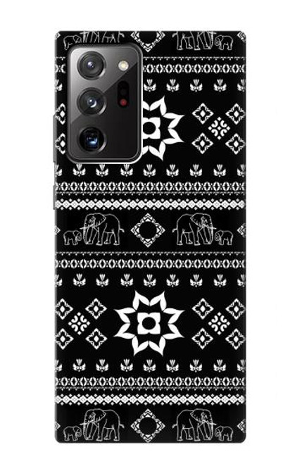 W3932 Elephant Pants Pattern Hard Case and Leather Flip Case For Samsung Galaxy Note 20 Ultra, Ultra 5G