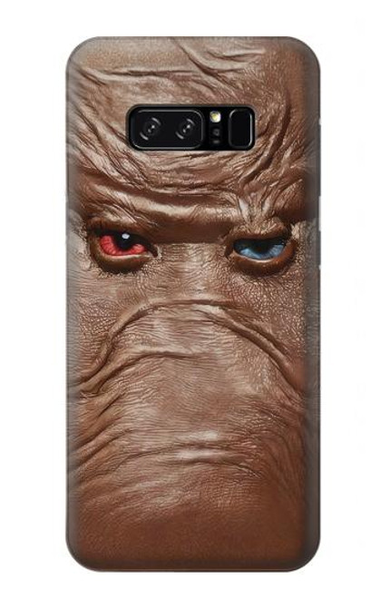 W3940 Leather Mad Face Graphic Paint Hard Case and Leather Flip Case For Note 8 Samsung Galaxy Note8