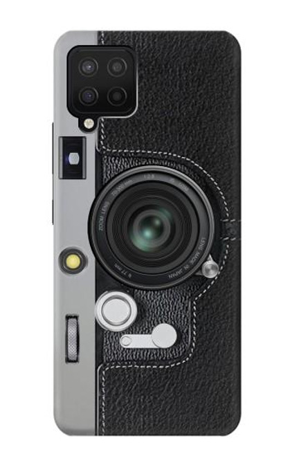 W3922 Camera Lense Shutter Graphic Print Hard Case and Leather Flip Case For Samsung Galaxy A12