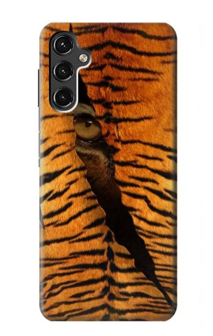 W3951 Tiger Eye Tear Marks Hard Case and Leather Flip Case For Samsung Galaxy A14 5G