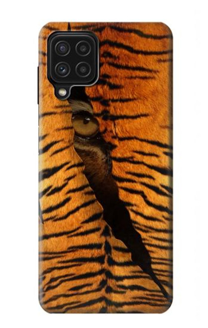 W3951 Tiger Eye Tear Marks Hard Case and Leather Flip Case For Samsung Galaxy A22 4G