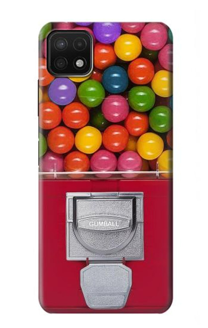 W3938 Gumball Capsule Game Graphic Hard Case and Leather Flip Case For Samsung Galaxy A22 5G