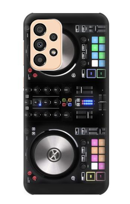 W3931 DJ Mixer Graphic Paint Hard Case and Leather Flip Case For Samsung Galaxy A33 5G