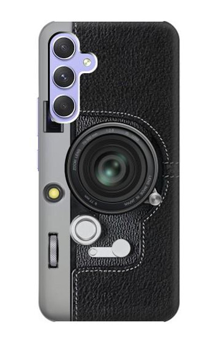 W3922 Camera Lense Shutter Graphic Print Hard Case and Leather Flip Case For Samsung Galaxy A54 5G
