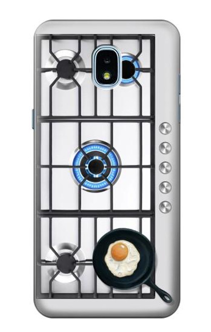 W3928 Cooking Kitchen Graphic Hard Case and Leather Flip Case For Samsung Galaxy J3 (2018), J3 Star, J3 V 3rd Gen, J3 Orbit, J3 Achieve, Express Prime 3, Amp Prime 3