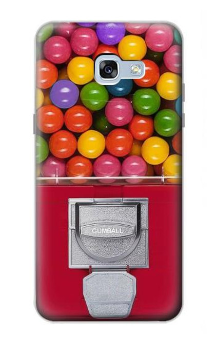 W3938 Gumball Capsule Game Graphic Hard Case and Leather Flip Case For Samsung Galaxy A5 (2017)