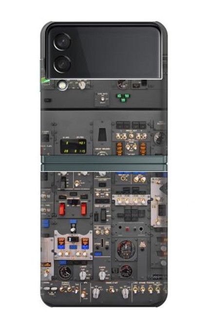 W3944 Overhead Panel Cockpit Hard Case For Samsung Galaxy Z Flip 3 5G