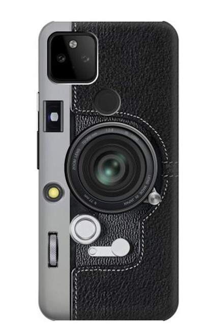 W3922 Camera Lense Shutter Graphic Print Hard Case and Leather Flip Case For Google Pixel 5A 5G