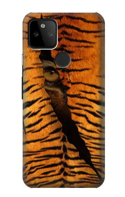 W3951 Tiger Eye Tear Marks Hard Case and Leather Flip Case For Google Pixel 5A 5G