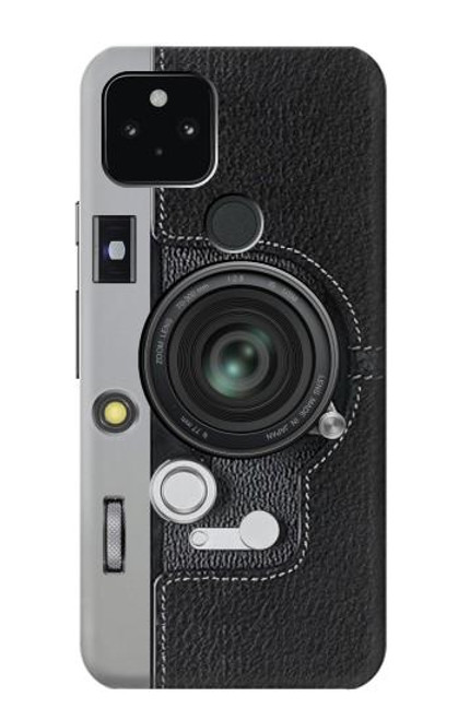 W3922 Camera Lense Shutter Graphic Print Hard Case and Leather Flip Case For Google Pixel 5