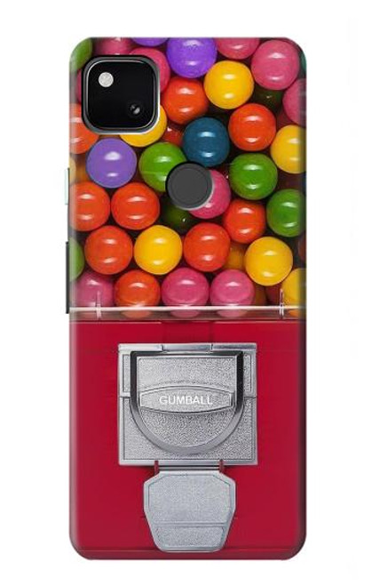 W3938 Gumball Capsule Game Graphic Hard Case and Leather Flip Case For Google Pixel 4a