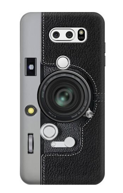 W3922 Camera Lense Shutter Graphic Print Hard Case and Leather Flip Case For LG V30, LG V30 Plus, LG V30S ThinQ, LG V35, LG V35 ThinQ