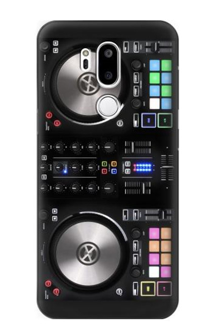 W3931 DJ Mixer Graphic Paint Hard Case and Leather Flip Case For LG G7 ThinQ