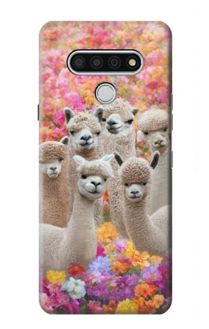 W3916 Alpaca Family Baby Alpaca Hard Case and Leather Flip Case For LG Stylo 6