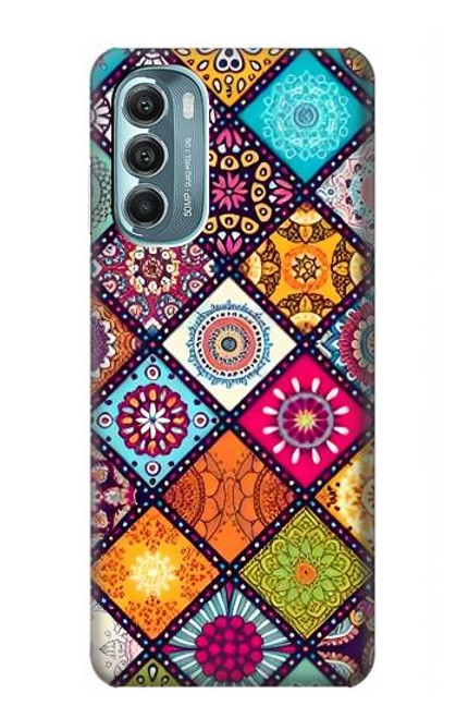 W3943 Maldalas Pattern Hard Case and Leather Flip Case For Motorola Moto G Stylus 5G (2022)