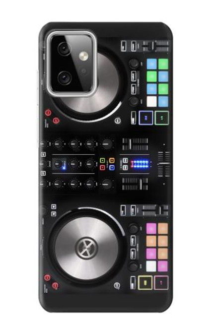 W3931 DJ Mixer Graphic Paint Hard Case and Leather Flip Case For Motorola Moto G Power (2023) 5G