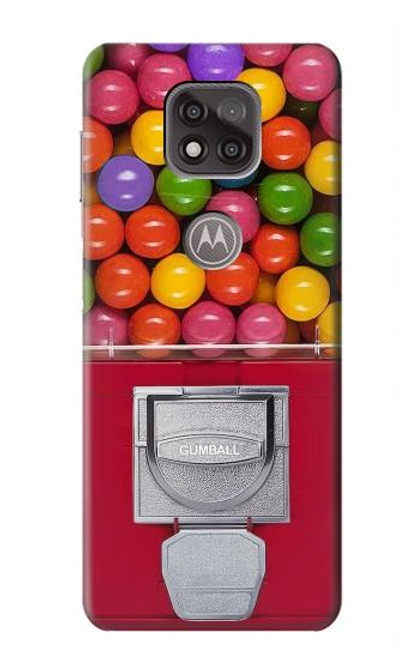 W3938 Gumball Capsule Game Graphic Hard Case and Leather Flip Case For Motorola Moto G Power (2021)