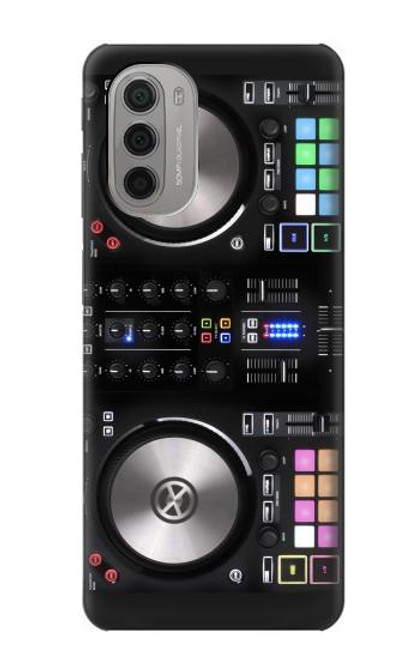 W3931 DJ Mixer Graphic Paint Hard Case and Leather Flip Case For Motorola Moto G51 5G