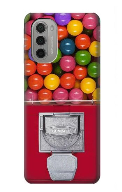 W3938 Gumball Capsule Game Graphic Hard Case and Leather Flip Case For Motorola Moto G51 5G