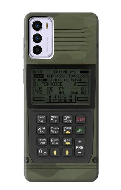 W3959 Military Radio Graphic Print Hard Case and Leather Flip Case For Motorola Moto G42