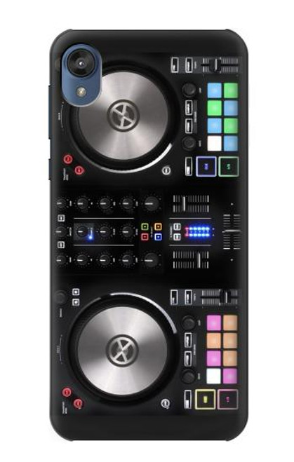 W3931 DJ Mixer Graphic Paint Hard Case and Leather Flip Case For Motorola Moto E6, Moto E (6th Gen)