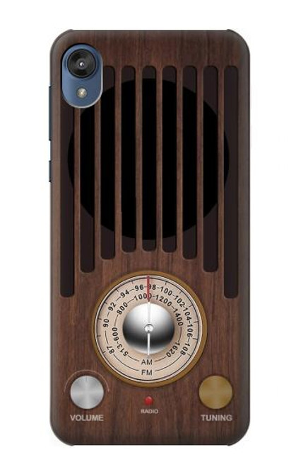 W3935 FM AM Radio Tuner Graphic Hard Case and Leather Flip Case For Motorola Moto E6, Moto E (6th Gen)