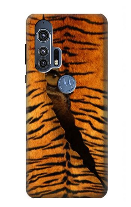 W3951 Tiger Eye Tear Marks Hard Case and Leather Flip Case For Motorola Edge+