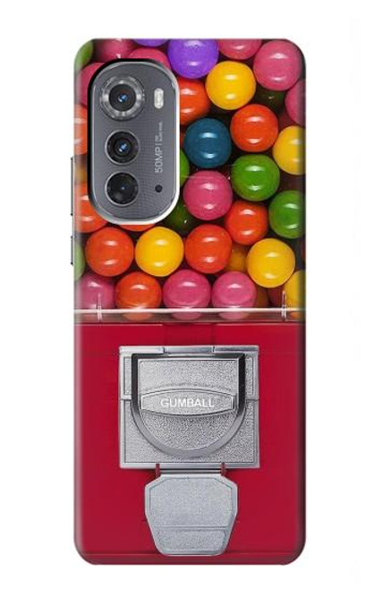 W3938 Gumball Capsule Game Graphic Hard Case and Leather Flip Case For Motorola Edge (2022)