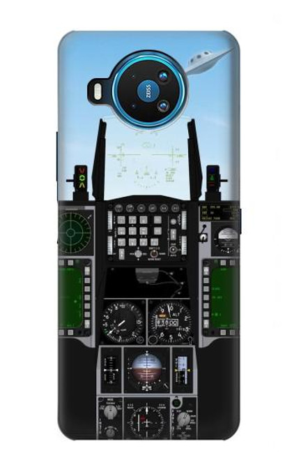 W3933 Fighter Aircraft UFO Hard Case and Leather Flip Case For Nokia 8.3 5G