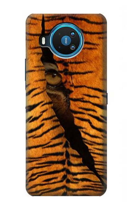W3951 Tiger Eye Tear Marks Hard Case and Leather Flip Case For Nokia 8.3 5G