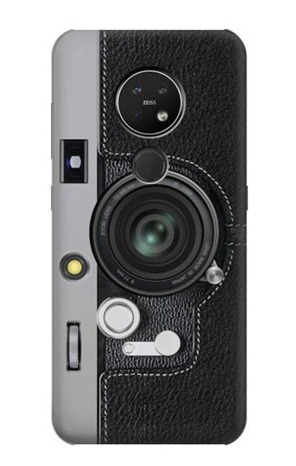 W3922 Camera Lense Shutter Graphic Print Hard Case and Leather Flip Case For Nokia 7.2