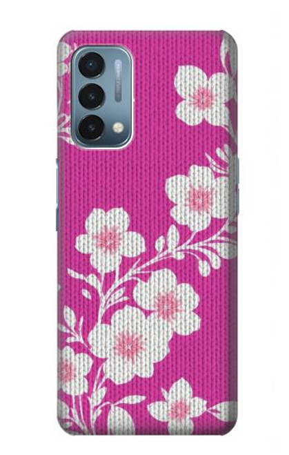 W3924 Cherry Blossom Pink Background Hard Case and Leather Flip Case For OnePlus Nord N200 5G