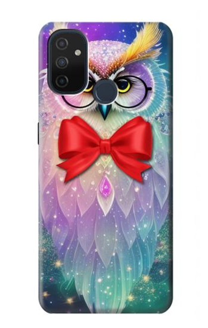 W3934 Fantasy Nerd Owl Hard Case and Leather Flip Case For OnePlus Nord N100