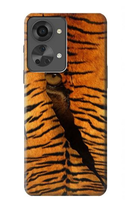 W3951 Tiger Eye Tear Marks Hard Case and Leather Flip Case For OnePlus Nord 2T