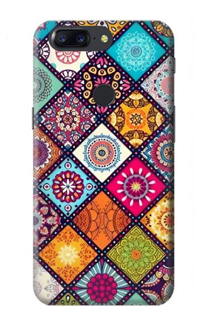 W3943 Maldalas Pattern Hard Case and Leather Flip Case For OnePlus 5T