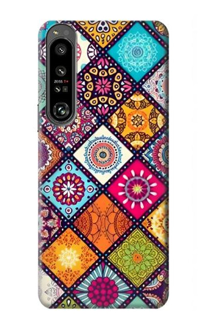 W3943 Maldalas Pattern Hard Case and Leather Flip Case For Sony Xperia 1 IV