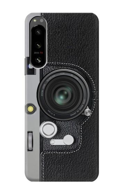 W3922 Camera Lense Shutter Graphic Print Hard Case and Leather Flip Case For Sony Xperia 5 IV