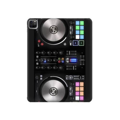 W3931 DJ Mixer Graphic Paint Tablet Hard Case For iPad Pro 12.9 (2022,2021,2020,2018, 3rd, 4th, 5th, 6th)