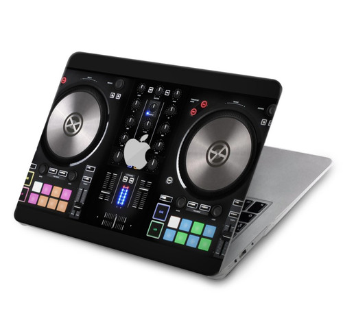 W3931 DJ Mixer Graphic Paint Hard Case Cover For MacBook Pro 14 M1,M2,M3 (2021,2023) - A2442, A2779, A2992, A2918