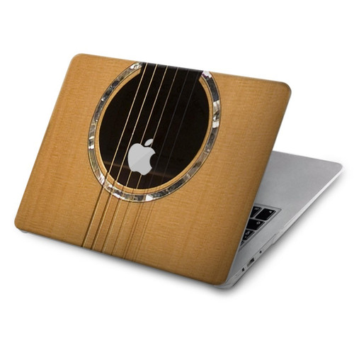 W0057 Acoustic Guitar Hard Case Cover For MacBook Air 15″ (2023,2024) - A2941, A3114