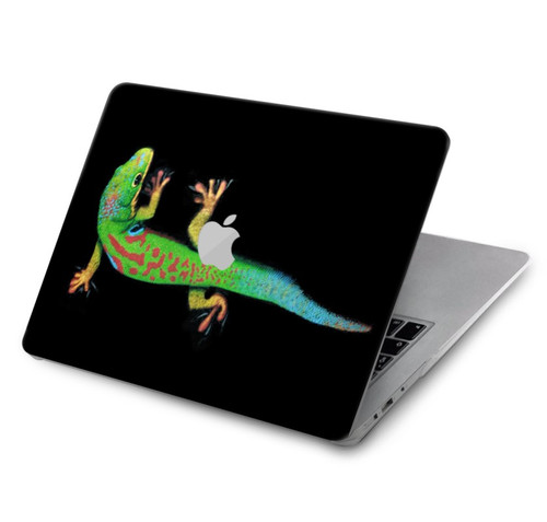 W0125 Green Madagascan Gecko Hard Case Cover For MacBook Air 15″ (2023,2024) - A2941, A3114