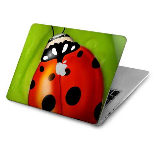 W0892 Ladybug Hard Case Cover For MacBook Air 15″ (2023,2024) - A2941, A3114