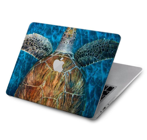 W1249 Blue Sea Turtle Hard Case Cover For MacBook Air 15″ (2023,2024) - A2941, A3114