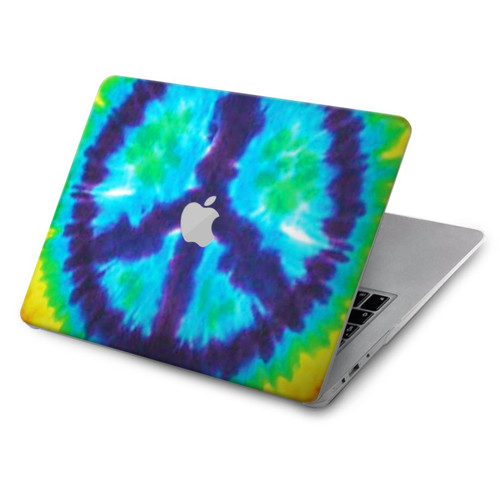 W1870 Tie Dye Peace Hard Case Cover For MacBook Air 15″ (2023,2024) - A2941, A3114