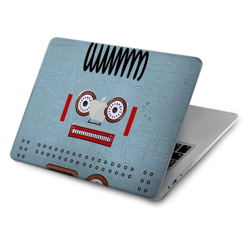 W3040 Retro Robot Toy Hard Case Cover For MacBook Air 15″ (2023,2024) - A2941, A3114