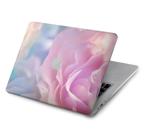 W3050 Vintage Pastel Flowers Hard Case Cover For MacBook Air 15″ (2023,2024) - A2941, A3114
